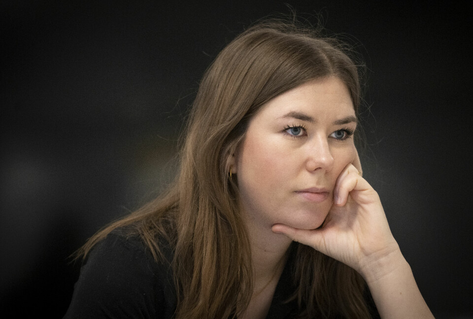 AUF-leder Astrid Hoem mener rapporten bekrefter det AUF har sagt om debatten etter 22. juli. – For oss er det viktigste at man kommer tilbake til Høyblokka, der man ser de synlige sporene, sier AUF-leder Astrid Hoem. Foto: Ole Berg-Rusten / NTB