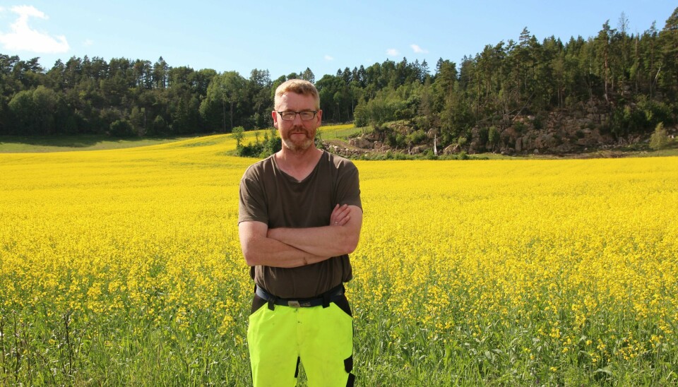 «Vi vil fortsette å produsere maten din, og bidra til matsikkerhet også framover.», skriver bondelagsleder Bjørn Gimming. «Vi vil fortsette å produsere maten din, og bidra til matsikkerhet også framover.», skriver bondelagsleder Bjørn Gimming.
