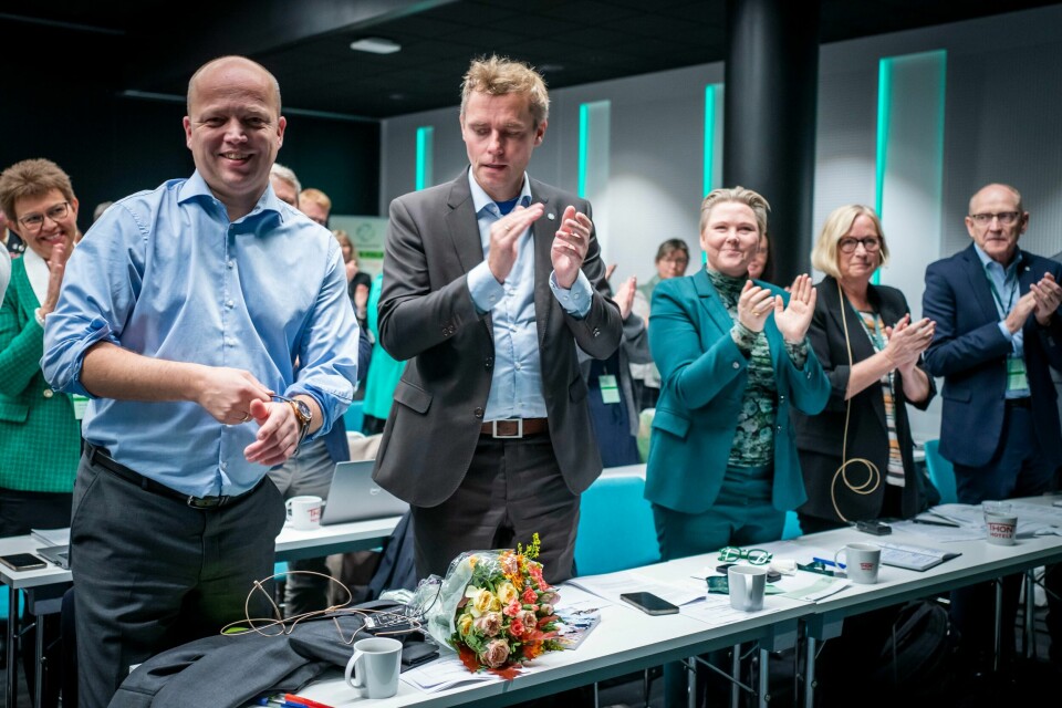 Målingene er dårlige, men humøret er godt. Vet Trygve Slagsvold Vedum, Ola Borten Moe, Anne Beathe Tvinnereim, Marit Arnstad og Knut M. Olsen noe vi andre ikke har fått med oss? Målingene er dårlige, men humøret er godt. Vet Trygve Slagsvold Vedum, Ola Borten Moe, Anne Beathe Tvinnereim, Marit Arnstad og Knut M. Olsen noe vi andre ikke har fått med oss?