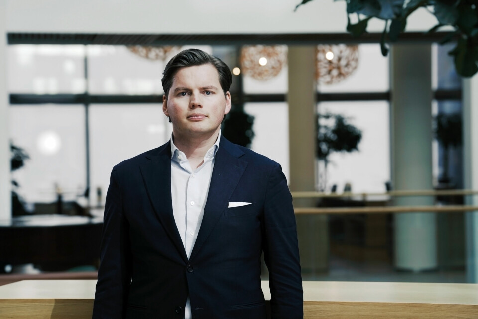 Herman Aleksander Dahl, sjømatanalytiker for Nordea. Herman Aleksander Dahl, sjømatanalytiker for Nordea. Pressebilde fra Nordea.
