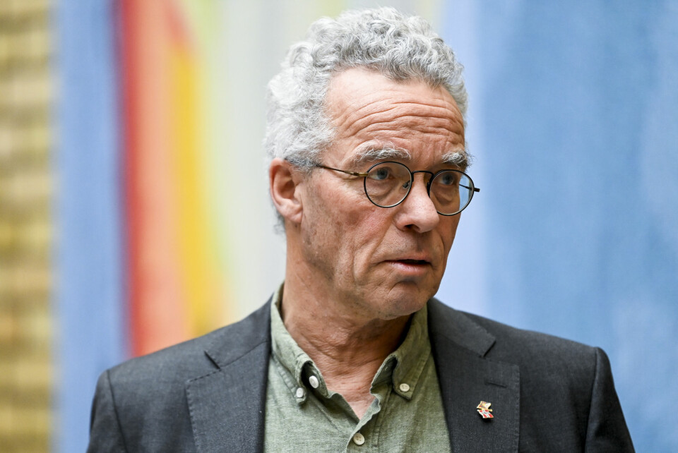Rasmus Hansson gir Arild Hermstad sin fulle støtte. – En opplagt velgermagnet. Gjør det! skriver han om Hermstad på Facebook til sine kolleger før nominasjonsmøtet. Tidlegare MDG-talsperson Rasmus Hansson seier han ikkje vil bli ny partileiar etter Une Bastholm.Foto: Annika Byrde / NTB / NPK