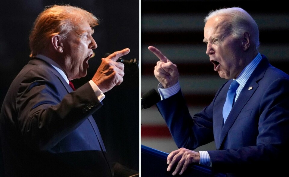Både Donald Trump og Joe Biden vant lett kampen om å bli sitt partis presidentkandidat. Begge må imidlertid overvinne store utfordringer dersom de skal vinne presidentvalget til høsten. Foto: AP / NTB