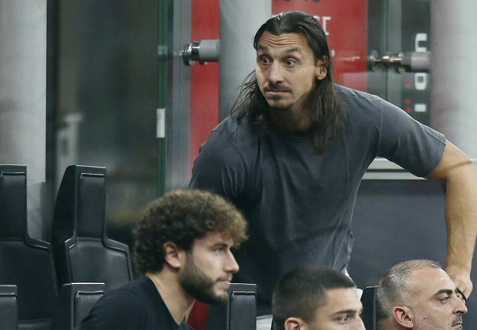 Zlatan Ibrahimovic har ingen planer om å legge opp ennå. Zlatan Ibrahimovic har ingen planer om å legge opp ennå. Foto: Spada / LaPresse via AP / NTB