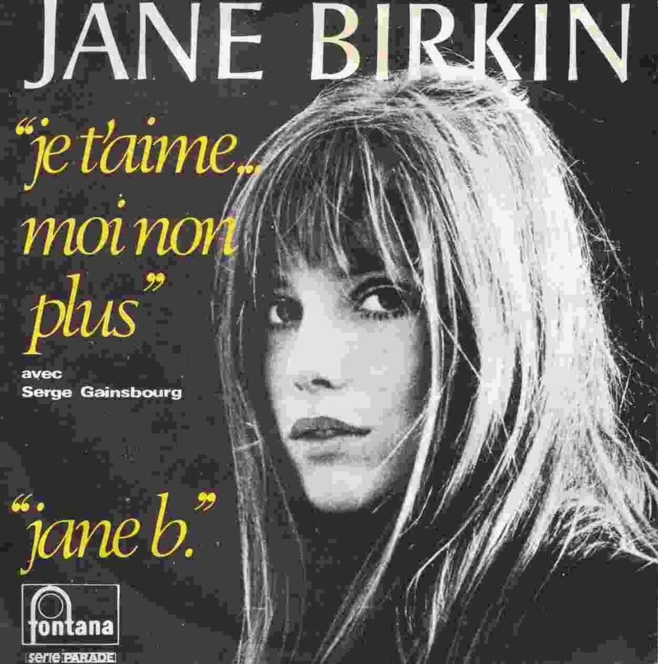 «Je t’aime, moi non plus», En av de mest omdiskuterte platene fra hele 60-tallet. «Je t’aime, moi non plus», En av de mest omdiskuterte platene fra hele 60-tallet.