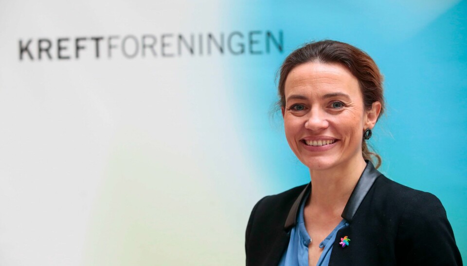 Kreftforeningens generalsekretær Ingrid Stenstadvold Ross gleder seg over deres rekordtildeling til kreftforskning, som hun håper vil bidra til å heve lokal kompetanse ved sykehusene. Kreftforeningens generalsekretær Ingrid Stenstadvold Ross gleder seg over deres rekordtildeling til kreftforskning, som hun håper vil bidra til å heve lokal kompetanse ved sykehusene. Foto: Lise Åserud / NTB