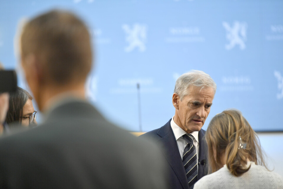 Statsminister Jonas Gahr Støre etter pressekonferansen om krigen i Ukraina og sikkerhetssituasjonen i Norges nærområde. Statsminister Jonas Gahr Støre etter pressekonferansen om krigen i Ukraina og sikkerhetssituasjonen i Norges nærområde.