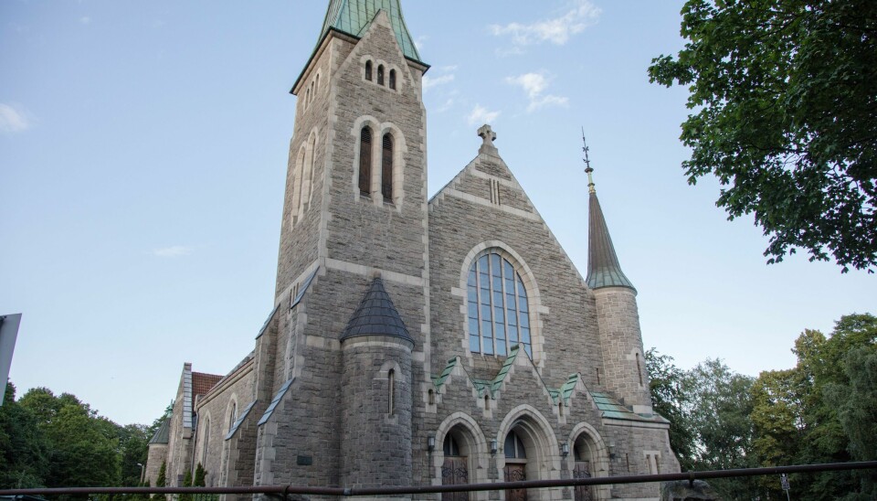 Ideen om Potter-påske kom etter Gylvers første møte med Fagerborg kirke. – Dette er jo Galtvort, tenkte hun da hun kikket opp mot kirken. Ideen om Potter-påske kom etter Gylvers første møte med Fagerborg kirke. – Dette er jo Galtvort, tenkte hun da hun kikket opp mot kirken. Foto: Audun Braastad / NTB