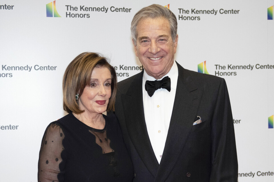 Nancy Pelosi og ektemannen Paul. Nancy Pelosi og ektemannen Paul.