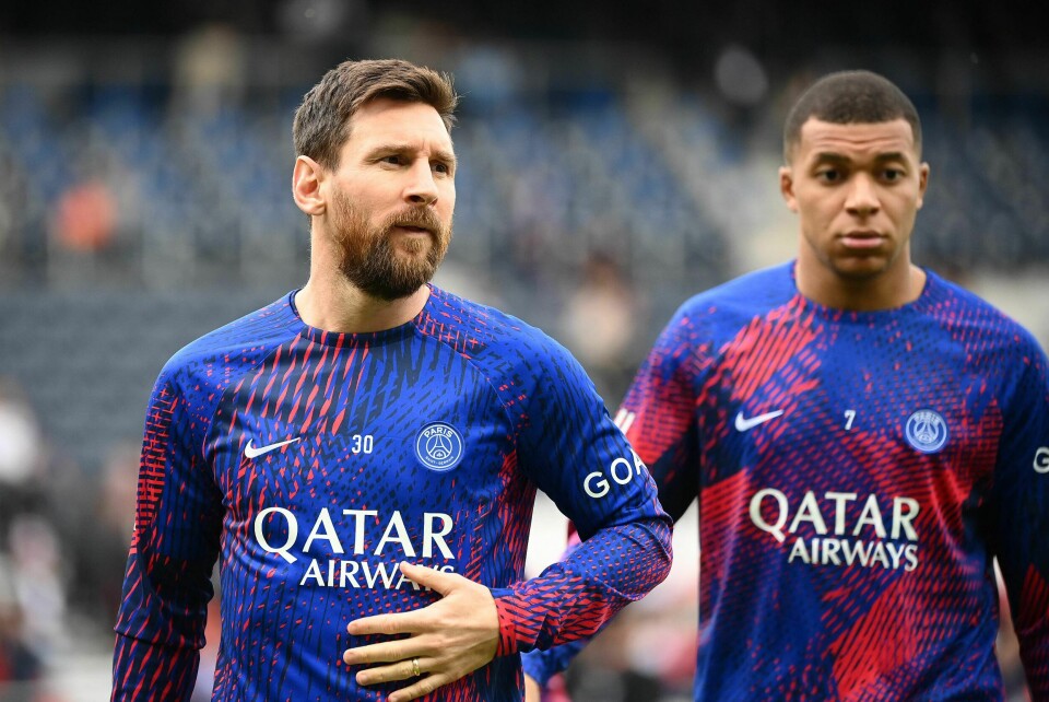 Sammen i Paris Saint-Germain: Finalens to store profiler Lionel Messi (t.v.) og Kylian Mbappe. Sammen i Paris Saint-Germain: Finalens to store profiler Lionel Messi (t.v.) og Kylian Mbappe.