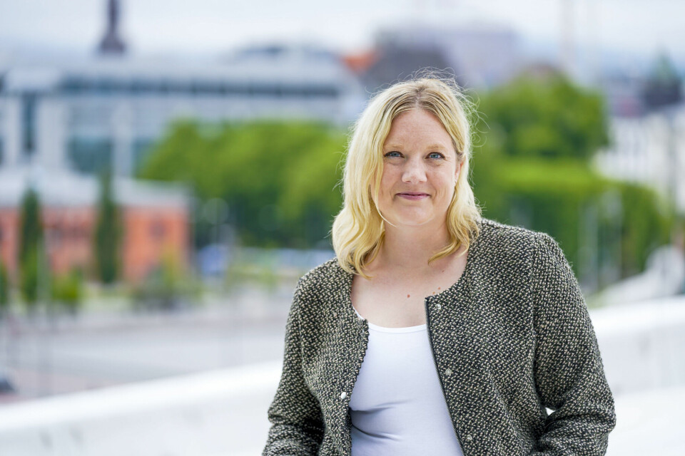 Aina Stenersen (Frp) Oslo 20220609. Aina Stenersen er FrPs 3. kandidat til stortingsvalget i Oslo. Hun er også leder av Helse- og sosialutvalget i Oslo kommune.Foto: Lise Åserud / NTB