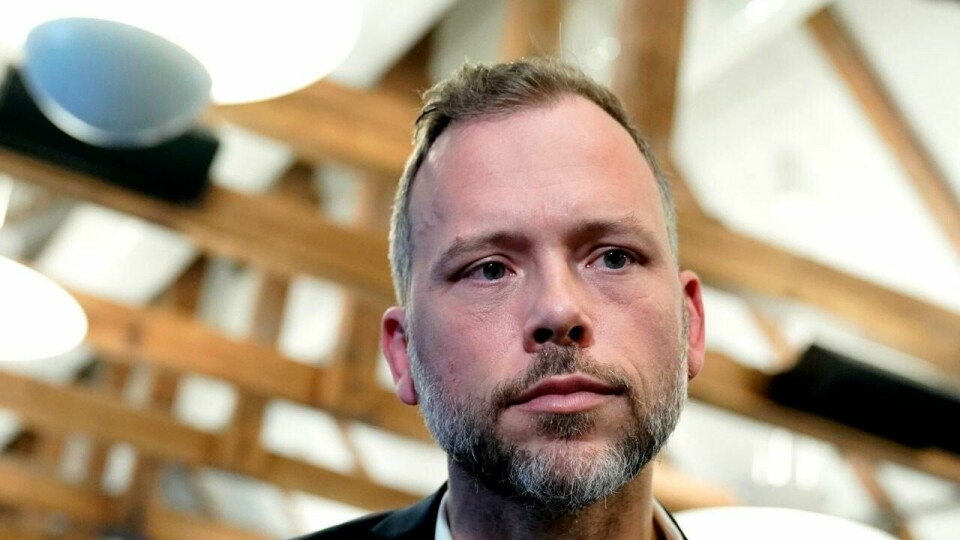 Audun Lysbakken gir seg som SV-leder. Audun Lysbakken