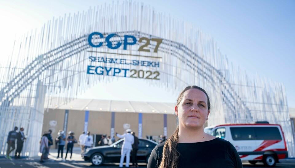 Inga Fritzen Buan, seniorrådgiver for internasjonal klimapolitikk i WWF Verdens naturfond, er nå på plass i Sharm el-Sheikh etter tidligere klimatoppmøter i Glasgow, Madrid, Katowice, Bonn, Marrakech, Paris, Lima, Warszawa, Doha, Durban, København, Poznan og Bali. Inga Fritzen Buan, seniorrådgiver for internasjonal klimapolitikk i WWF Verdens naturfond, er nå på plass i Sharm el-Sheikh etter tidligere klimatoppmøter i Glasgow, Madrid, Katowice, Bonn, Marrakech, Paris, Lima, Warszawa, Doha, Durban, København, Poznan og Bali.