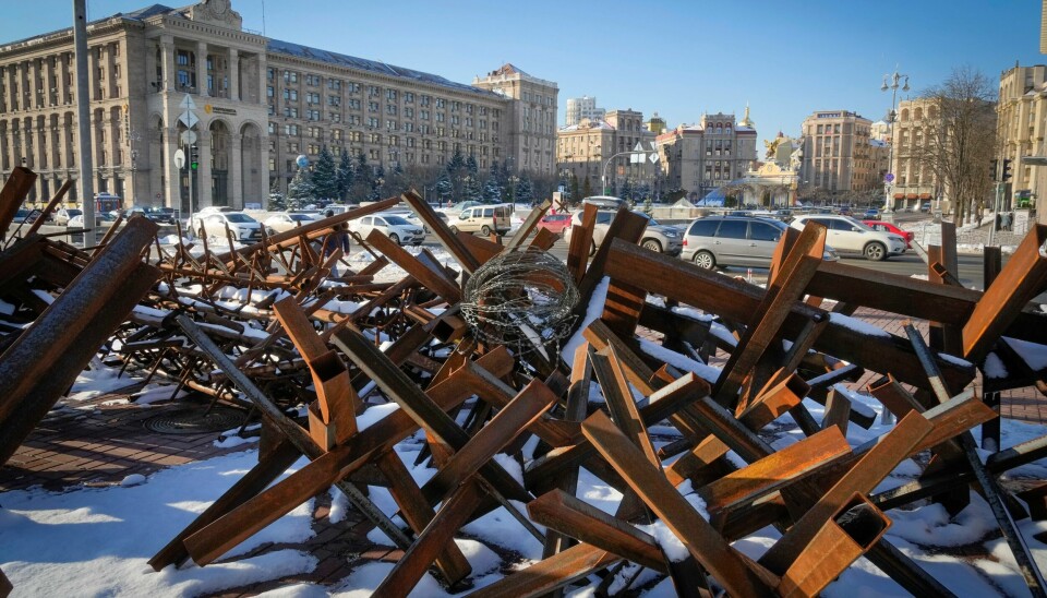 Kyiv, hovedstaden i det krigsherjede Ukraina, ble årets ord i Danmark. Kyiv, hovedstaden i det krigsherjede Ukraina, ble årets ord i Danmark. Arkivfoto: Efrem Lukatsky / AP / NTB