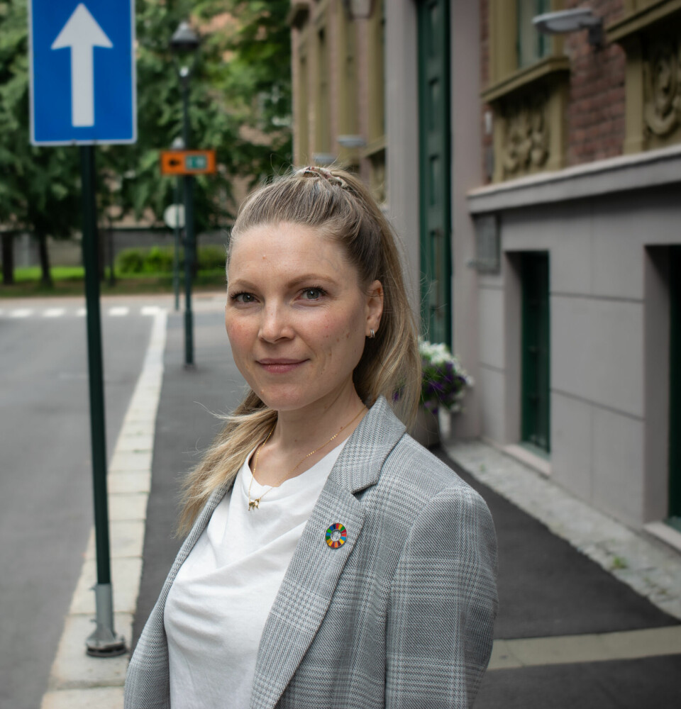 Liv Marie Bendheim, prosjekt- og kampanjeleder i Ung i trafikken. Liv Marie Bendheim, kampanjeleder Ung i Trafikken.