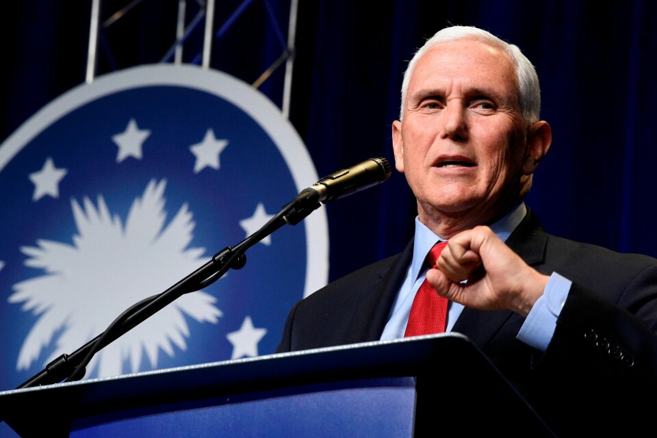 Tidligere visepresident Mike Pence.