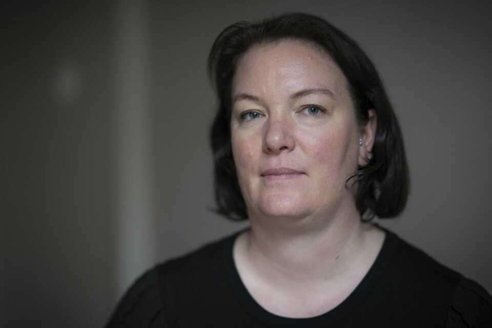 Leder av Stortingets utdannings- og forskningskomite, Hege Bae Nyholt (Rødt)Foto: Ole Berg-Rusten / NTB Oslo 20210930. Den nye gruppen til partiet Rødt samlet seg på Stortinget torsdag. Hege Bae Nyholt er valgt inn fra Sør-Trøndelag.Foto: Ole Berg-Rusten / NTB