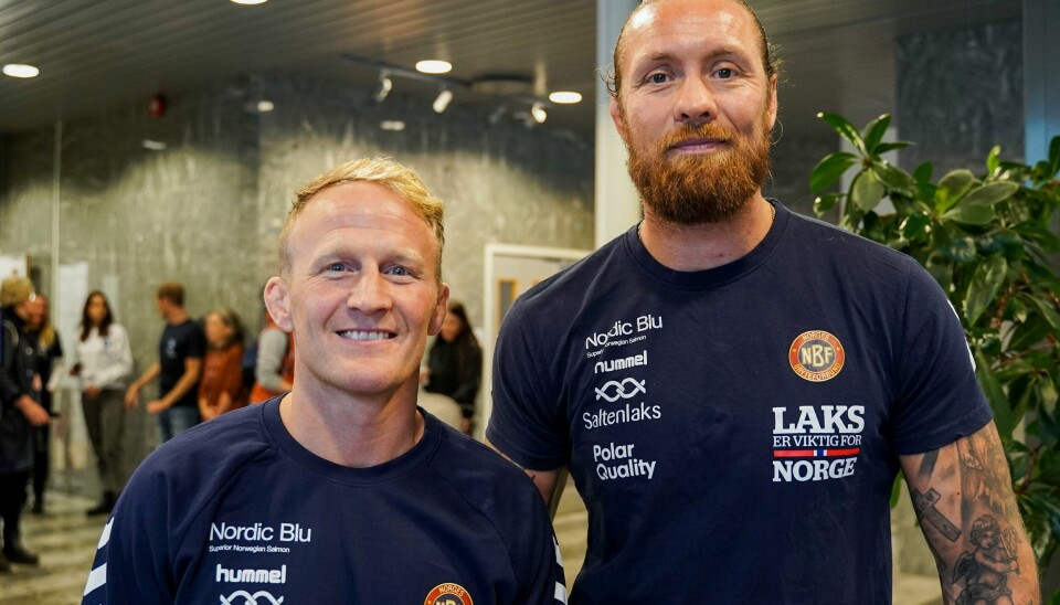 Stig-André Berge (t.v.) og Fritz Aanes gir seg som landslagstrenere for bryterne.Foto: Ali Zare / NTB Stig-André Berge (t.v.) og Fritz Aanes gir seg som landslagstrenere for bryterne.Foto: Ali Zare / NTB