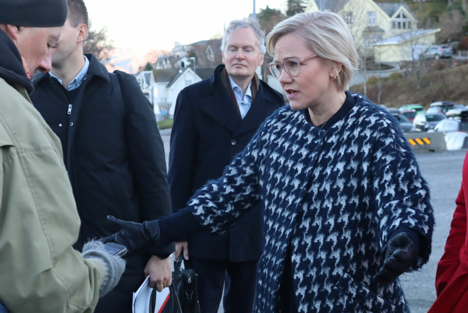 Helse- og omsorgsminister Ingvild Kjerkol (Ap) på besøk hos Helgelandssykehusene denne uka. Helse- og omsorgsminister Ingvild Kjerkol (Ap) på besøk hos Helgelandssykehusene denne uka.