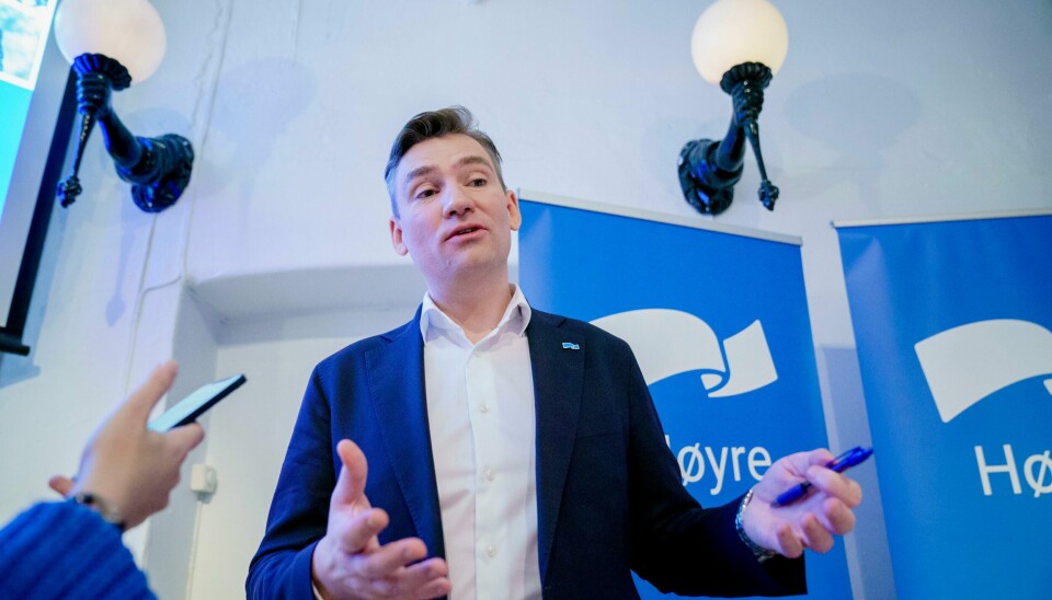Høyre vil ha mer målrettet bruk av bistandsmidler, ifølge nestleder Henrik Asheim. I budsjettforslaget kutter partiet både i bistand og antall kvoteflyktninger. Foto: Stian Lysberg Solum / NTB Høyre vil ha mer målrettet bruk av bistandsmidler, ifølge nestleder Henrik Asheim. I budsjettforslaget kutter partiet både i bistand og antall kvoteflyktninger. Foto: Stian Lysberg Solum / NTB