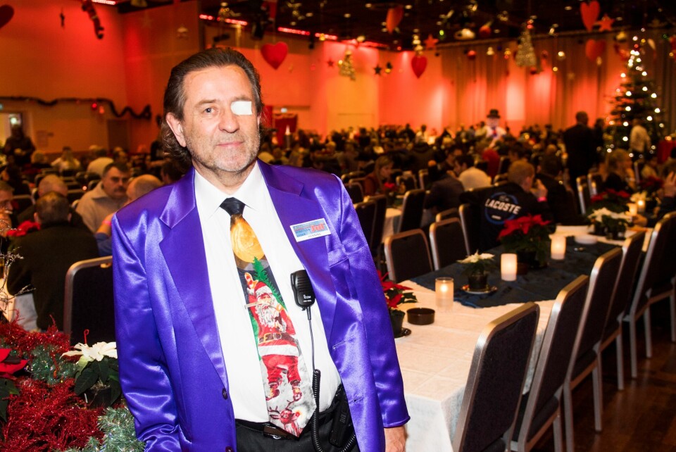Oslo 20161224.Henning Holstad er foreslått som toppkandidat til Oslo Frps nominasjonsliste foran valget neste å. Henning Holstad under Alternativ Jul på Folkets Hus i Oslo i 2016. Foto: Jon Olav Nesvold / NTB