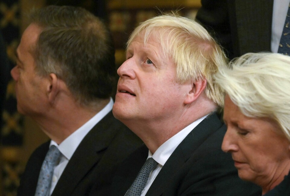 Storbritannias tidligere statsminister Boris Johnson hevdet Tyskland ville at Ukraina skulle tape krigen raskt så det ikke fikk negative konsekvenser for økonomien. Storbritannias tidligere statsminister Boris Johnson hevdet Tyskland ville at Ukraina skulle tape krigen raskt så det ikke fikk negative konsekvenser for økonomien. Foto: Toby Melville / AP / NTB