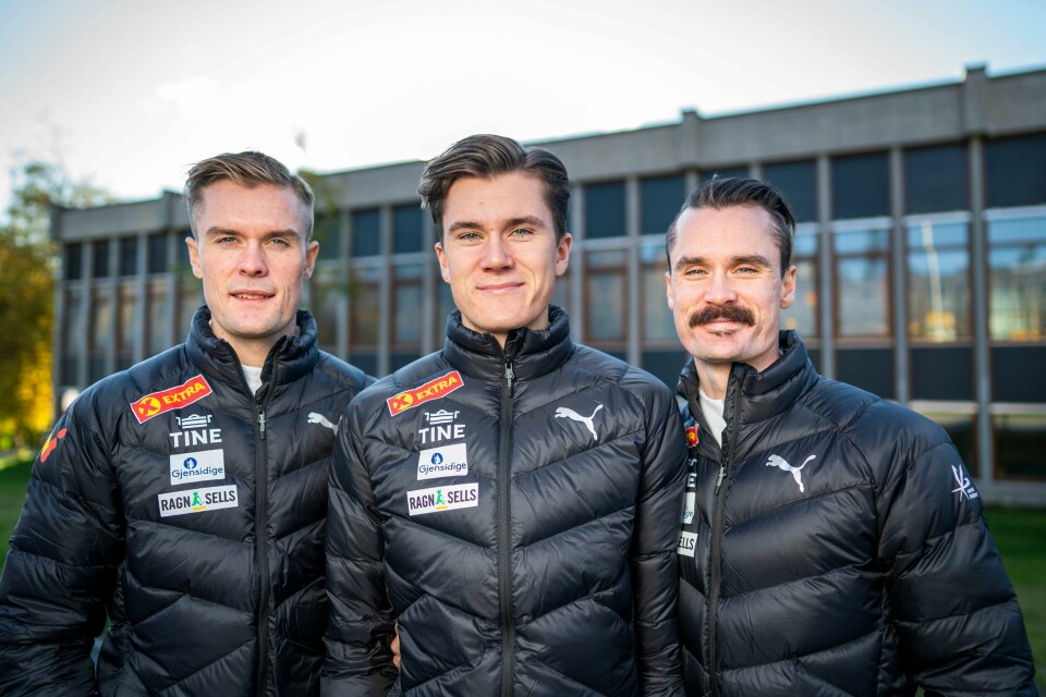 F.v. Brødrene Filip, Jakob og Henrik Ingebrigtsen er tatt ut til EM i terrengløp. F.v. Brødrene Filip, Jakob og Henrik Ingebrigtsen er tatt ut til EM i terrengløp. Foto: Heiko Junge / NTB