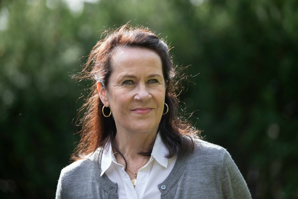 Forfatter Vigdis Hjorths roman er i vinden over dammen. Forfatter Vigdis Hjorth har mange lesere i Danmark. Foto: Terje Bendiksby / NTB