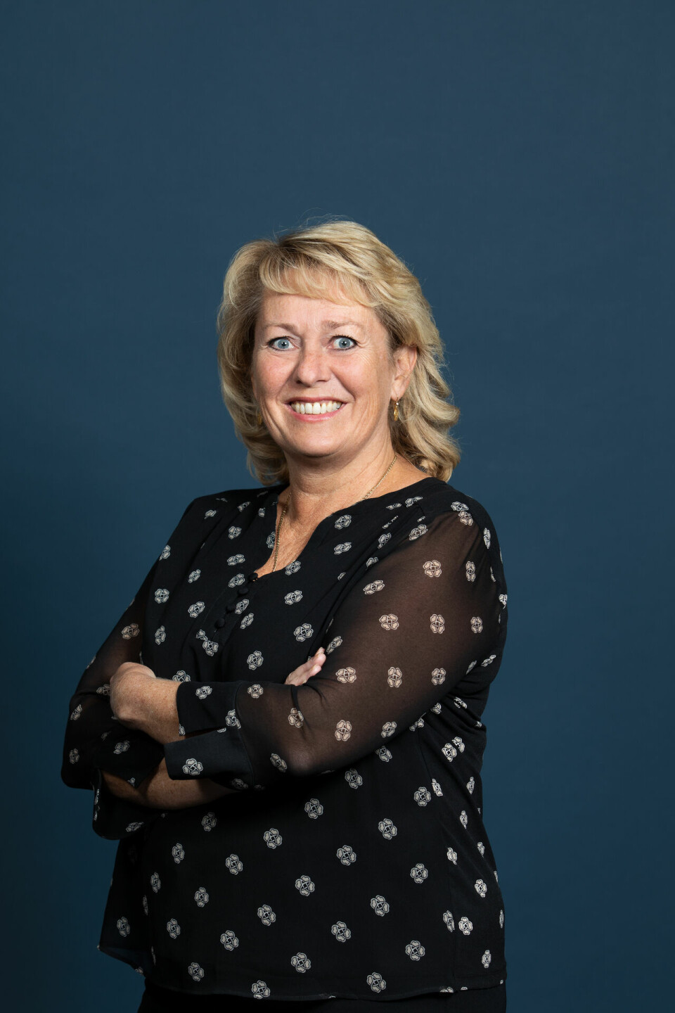 Elisabeth Hunter i Vinmonopolet. Elisabeth Hunter i Vinmonopolet.