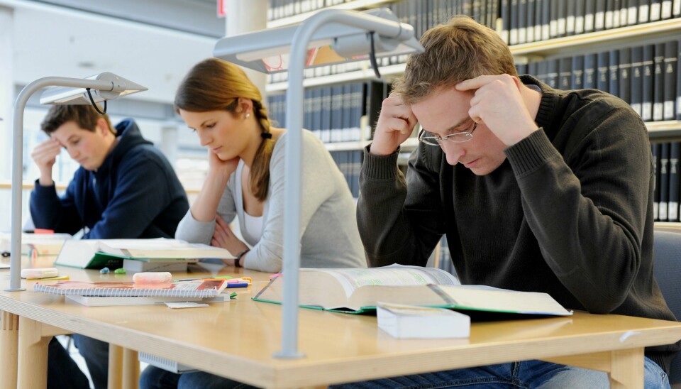 Illustrasjonsfoto. Høsten 2020 ble det satt ny rekord i antall studenter som tok høyere yrkesfaglig utdanning på norske fagskoler. Nesten 4.500 flere studenter tok slik utdanning i 2020 sammenlignet med 2019. Illustrasjonsfoto: Frank May / NTB
