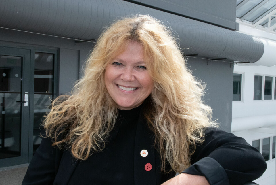 Malin Stensønes, generalsekretær i Norske Kvinners Sanitetsforening. Malin Stensønes, generalsekretær i Norske Kvinners Sanitetsforening.