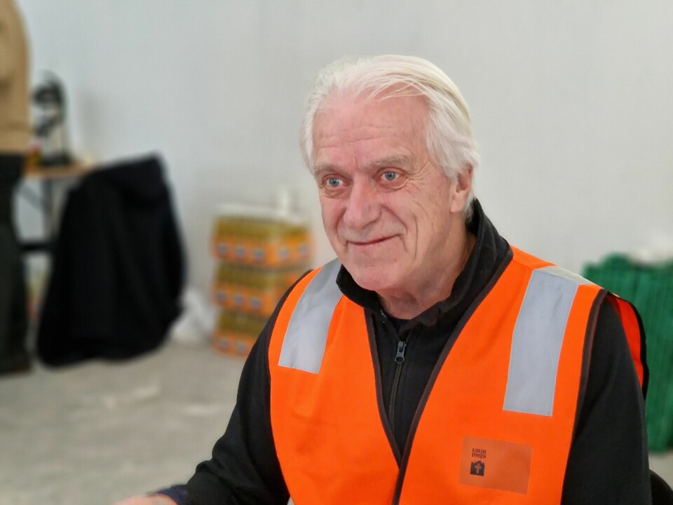 Jon Dahl som er senior rådgiver hos Kirkens Bymisjon i Drammen, forteller at tiltaket « En vanlig jul » hjelper over 2000 barn i år. Jon Dahl som er senior rådgiver hos Kirkens Bymisjon i Drammen.