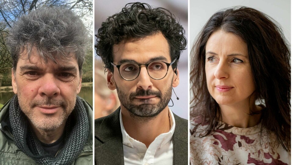 Jenny Klinge har faglig rett og Kaveh Rashidi tar faglig feil om kjønn, mener biologiprofessor Glenn-Peter Sætre (t.v.). Jenny Klinge har faglig rett og Kaveh Rashidi har faglig feil, mener biologiprofessor Glenn-Peter Sætre (t.v.).