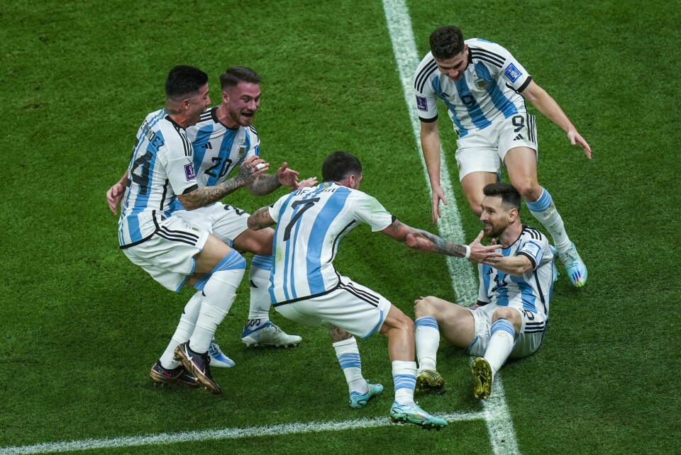 Over en million nordmenn fikk med seg øyeblikket da Lionel Messi omsider vant sin etterlengtede VM-tittel. Over en million nordmenn fikk med seg øyeblikket da Lionel Messi omsider vant sin etterlengtede VM-tittel. Foto: Francisco Seco / AP / NTB