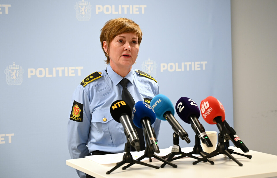 Påtaleansvarlig Inger-Lise Høyland holdt en pressebrief torsdag formiddag. Påtaleansvarlig Inger-Lise Høyland holder pressekonferanse i forbindelse med drapsetterforskning i Bergen.