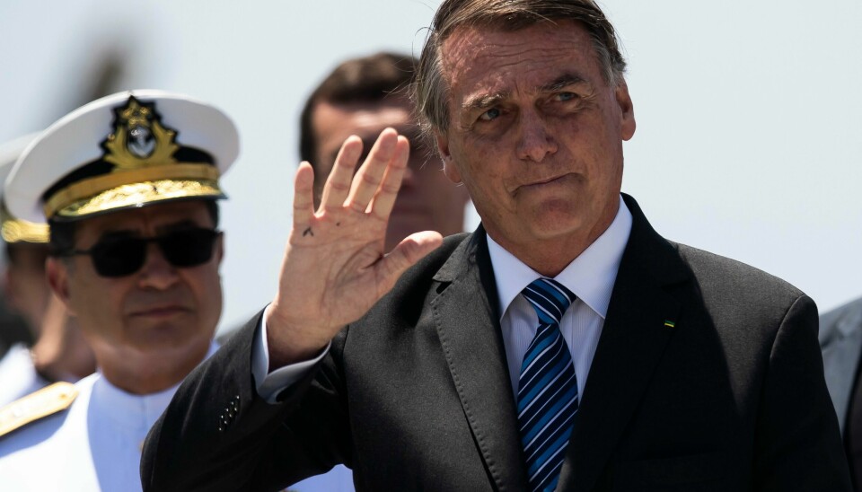 Brasils avtroppende president Jair Bolsonaro benåder sikkerhetsstyrker som er dømt for forbrytelser begått for mer enn 30 år siden. Det kan omfatte de ansvarlige for fengselsmassakren i São Paulo i 1992, der 111 innsatte ble drept av militærpolitiet. Brasils avtroppende president Jair Bolsonaro benåder sikkerhetsstyrker som er dømt for forbrytelser begått for mer enn 30 år siden. Det kan omfatte de ansvarlige for fengselsmassakren i São Paulo i 1992, der 111 innsatte ble drept av militærpolitiet. Foto: Bruna Prado / AP / NTB