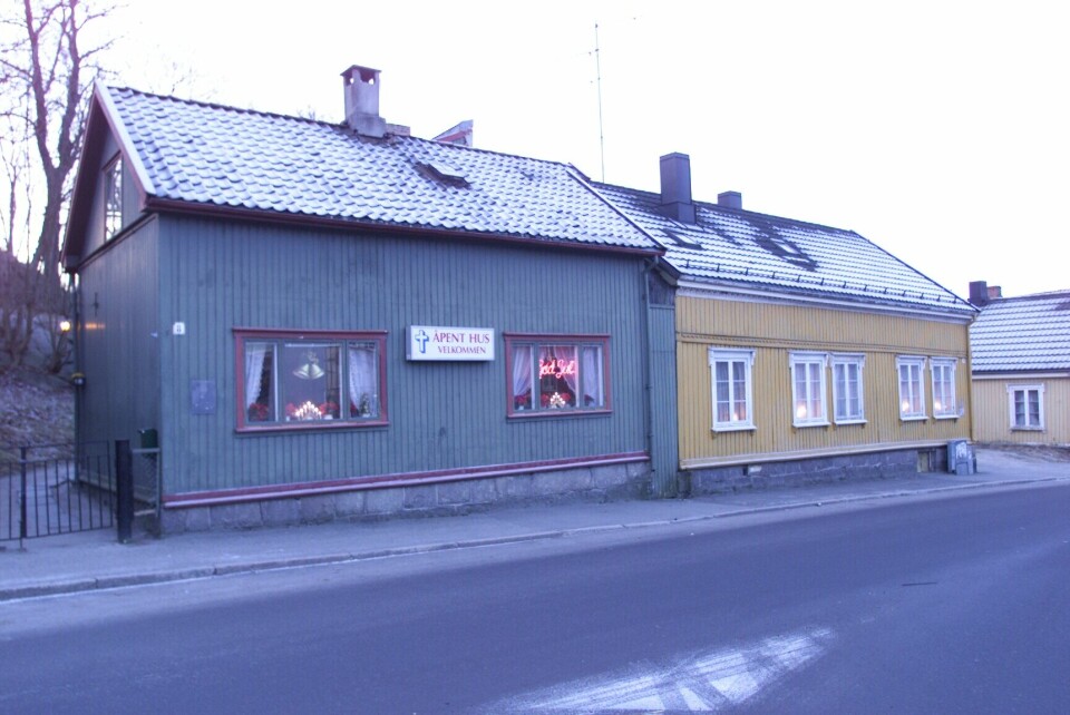 Før Pizza Nini-kvartalet ble revet, lå Åpent Hus i Nygata. Før Lykkeberg-kvartalet ble revet, lå Åpent Hus i Nygata.