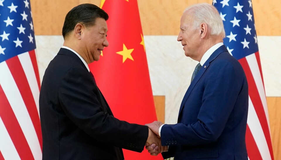 USAs president møter Kinas Xi Jinping under G20-møtet i november. Blir det større politisk frihet for kinesere med sanksjoner? Nei, samtaler og handel til gjensidig nytte er antagelig en bedre oppskrift, skriver vår kommentator. .