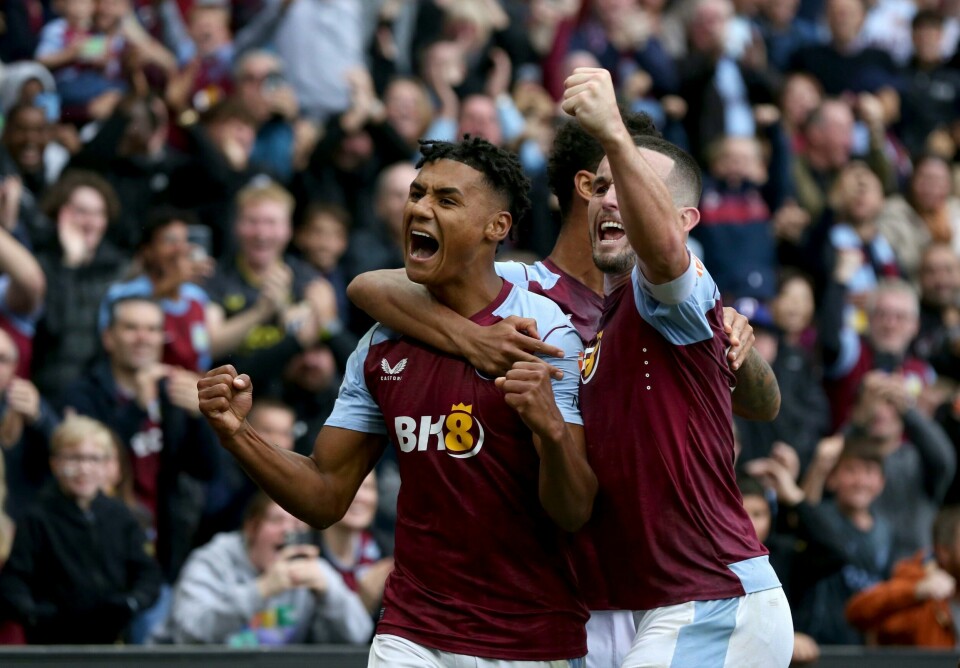 Ollie Watkins gjorde en kjempekamp mot Brighton. Ollie Watkins gjorde en kjempekamp mot Brighton. Foto: Barrington Coombs / PA via AP / NTB