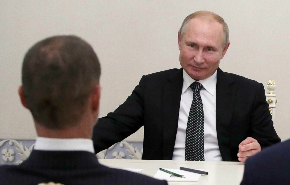 Russland-president Vladimir Putin.