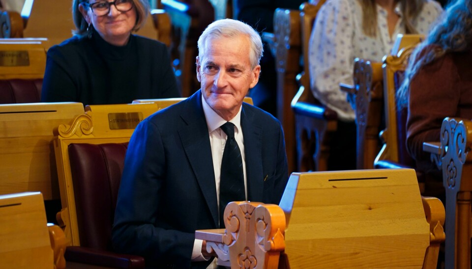Statsminister Jonas Gahr Støre (Ap) under trontaledebatten på Stortinget onsdag Statsminister Jonas Gahr Støre (Ap) under trontaledebatten på Stortinget onsdag.Foto: Terje Pedersen / NTB