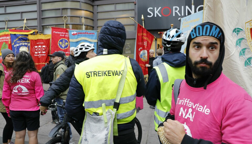 Foodora-streiken har satt preg på norsk arbeidsliv i nyere tid. .