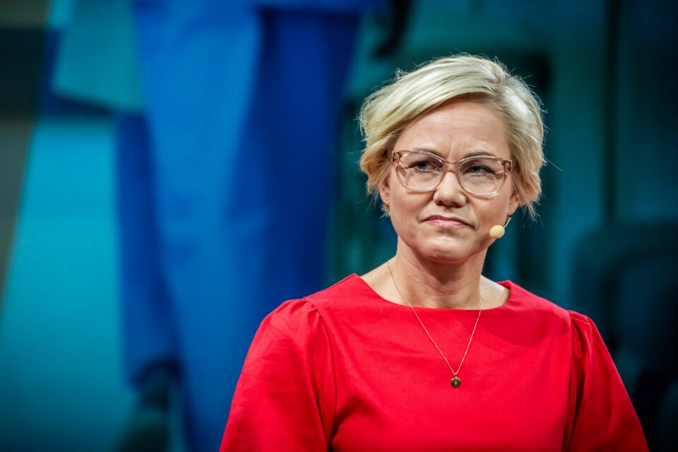 Helseminister Ingvild Kjerkol (Ap), her under debatten om bemanningskrise i norsk helsevesen under Arendalsuka 2023.Foto: Ole Berg-Rusten / NTB Helseminister Ingvild Kjerkol (Ap) sier at regjeringen utreder en rekke tiltak for å få bukt med økende krefttall blant unge. Arkivfoto: Ole Berg-Rusten / NTB