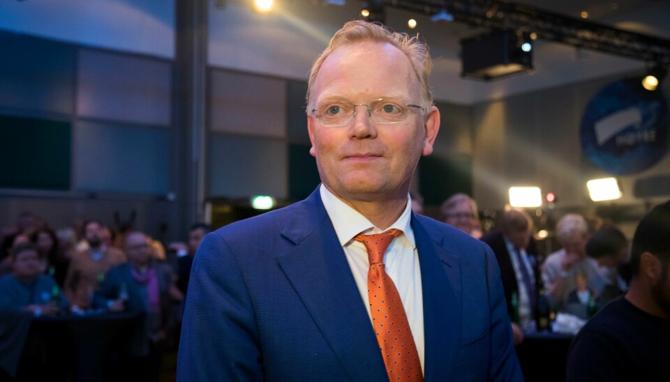Sindre Finnes. Sindre Finnes eide aksjer i fem utenlandske selskaper i 2013 og 2014. Foto: Heiko Junge / NTB