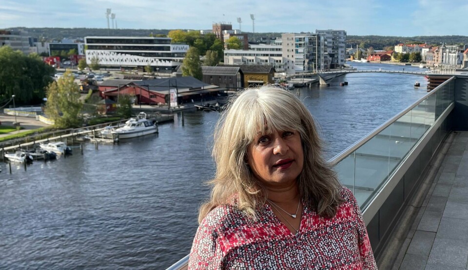 Shera Anjaria er lokallagsleder i Brystkreftforeningen Sarpsborg, Fredrikstad og Halden. Hun vil i den rosa oktobermåneden gjerne få fram budskapet om at forskning nytter i kampen mot brystkreft. Shera Anjaria er lokallagsleder i Brystkreftforeningen Sarpsborg, Fredrikstad og Halden. Hun vil i den rosa oktobermåneden gjerne få fram budskapet om at forskning nytter i kampen mot brystkreft.