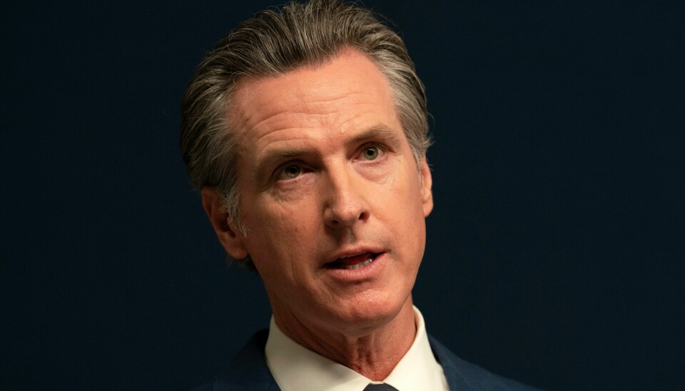 Californias guvernør Gavin Newsom legger ned veto mot kondomforslag. Californias guvernør Gavin Newsom legger ned veto mot kondomforslag. Rich Pedroncelli / AP / NTB