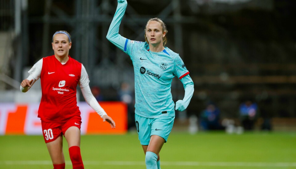 Caroline Graham Hansen assisterte mot Real Madrid. Her fra mesterligamøtet med Brann Caroline Graham Hansen assisterte mot Real Madrid. Foto: Paul S. Amundsen / NTB