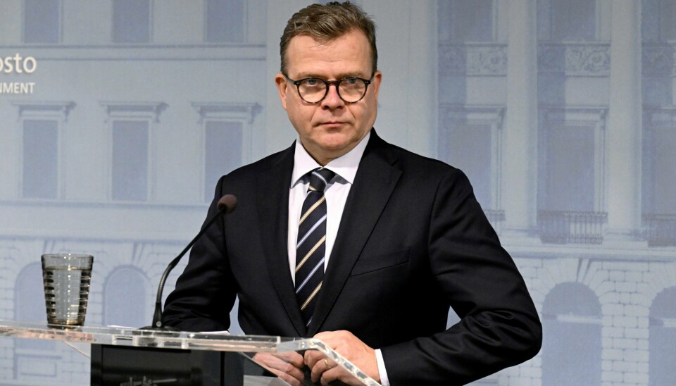 Finlands statsminister Petteri Orpo sier gasslekkasjen i Finskebukta tirsdag trolig skyldes en ekstern handling. Etterforskningen er i en tidlig fase. Finlands statsminister Petteri Orpo sier gasslekkasjen i Finskebukta tirsdag trolig skyldes en ekstern handling. Etterforskningen er i en tidlig fase. Foto: Jussi Nukari / Lehtikuva / AP / NTB