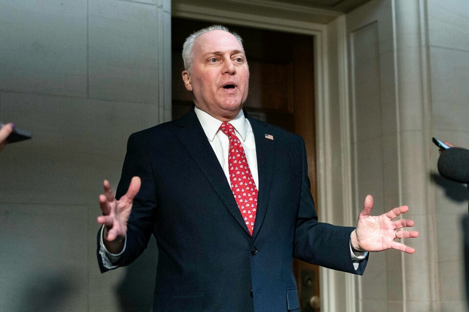 Republikaneren Steve Scalise er nominert til å ta over som speaker i Representantenes hus. Republikaneren Steve Scalise er nominert til å ta over som speaker i Representantenes hus. Foto: Jose Luis Magana / AP / NTB