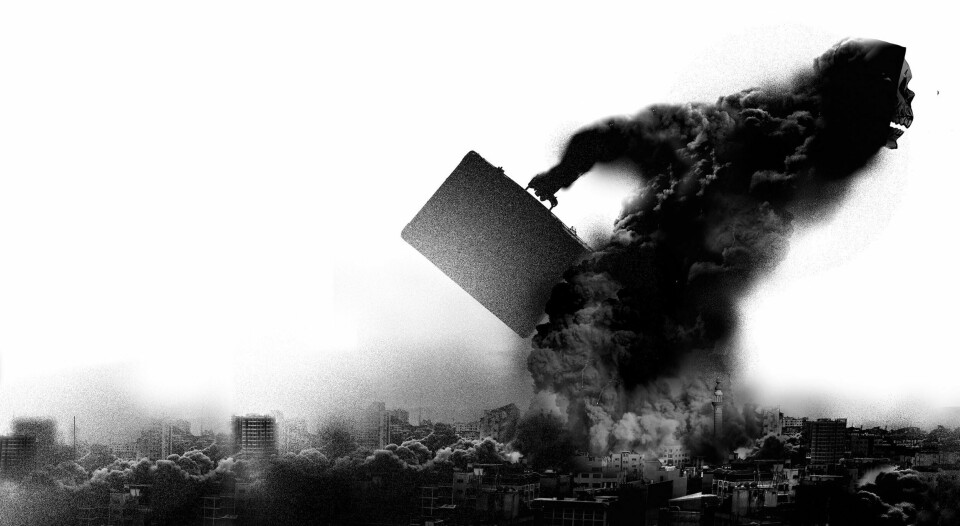 Israels politikk gjennom 30 år har nå eksplodert. Vestens likegyldighet har fått sin dom, skriver Lars West Johnsen. tegning om gaza.