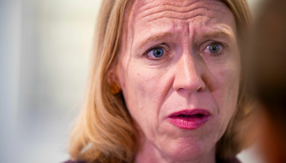 Utenriksminister Anniken Huitfeldt (Ap) kan bli fjernet fra regjeringen, melder flere medier. Utenriksminister Anniken Huitfeldt (Ap) kan bli fjernet fra regjeringen, melder flere medier. Foto: Frederik Ringnes / NTB